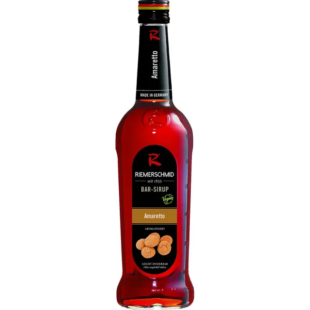 riemerschmid-bar-sirup-amaretto-0-7-l-alkoholfrei image 1