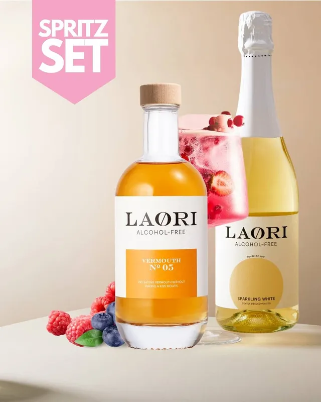 laori-wildberry-spritz-set-vermouth-no-5-0-5-l-sparkling-white-0-75-l image 1