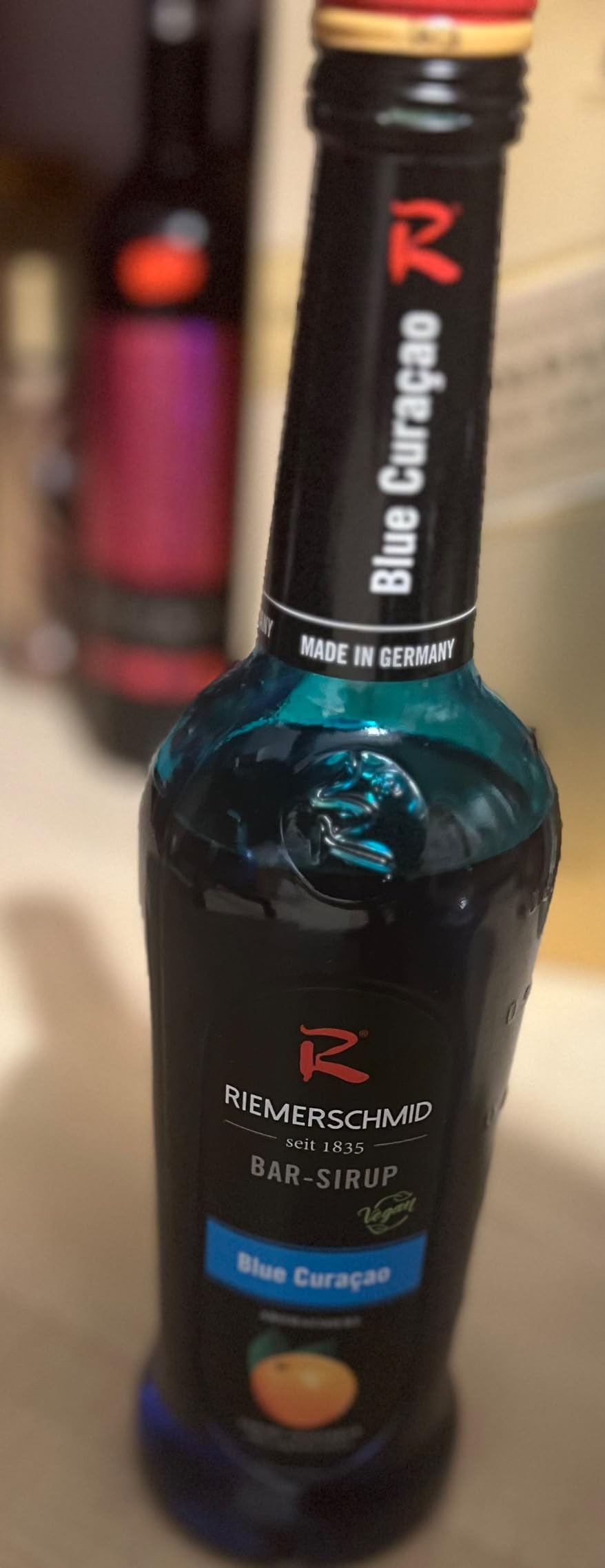 Knallblau und lecker!