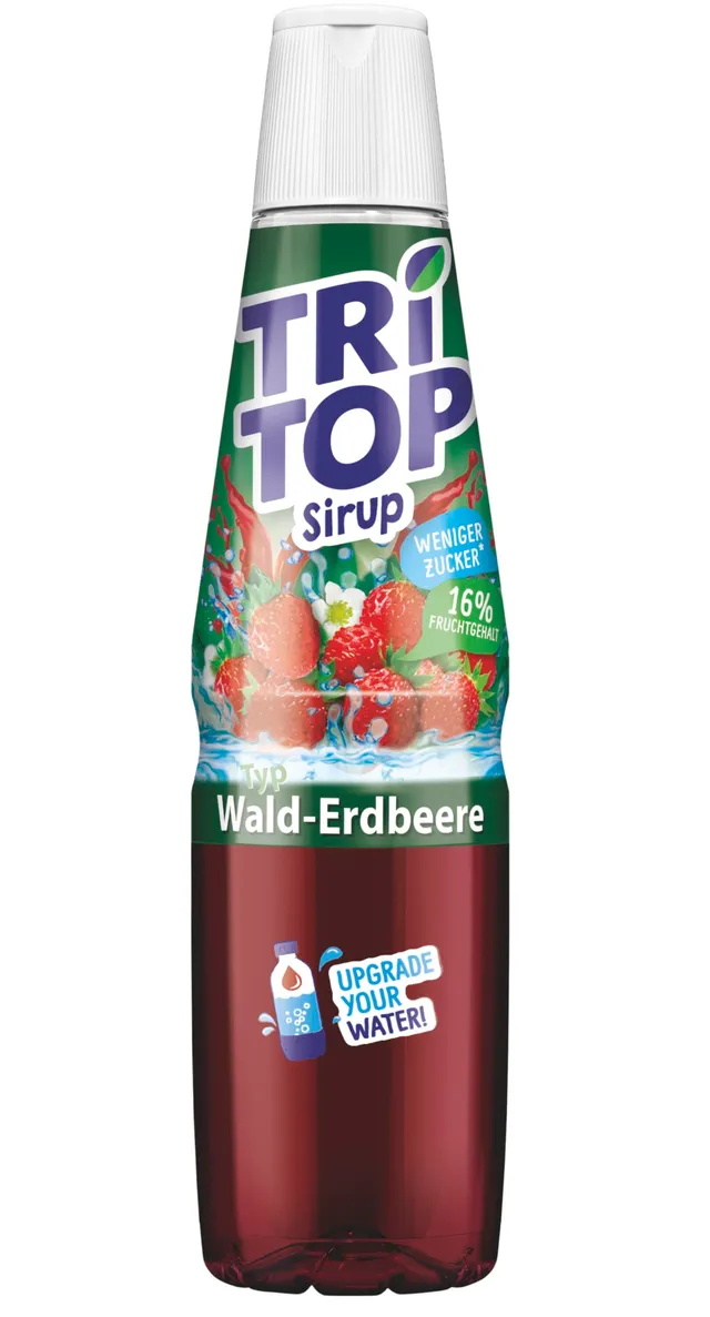 tri-top-wald-erdbeere-sirup-600-ml-kalorienarm image 1