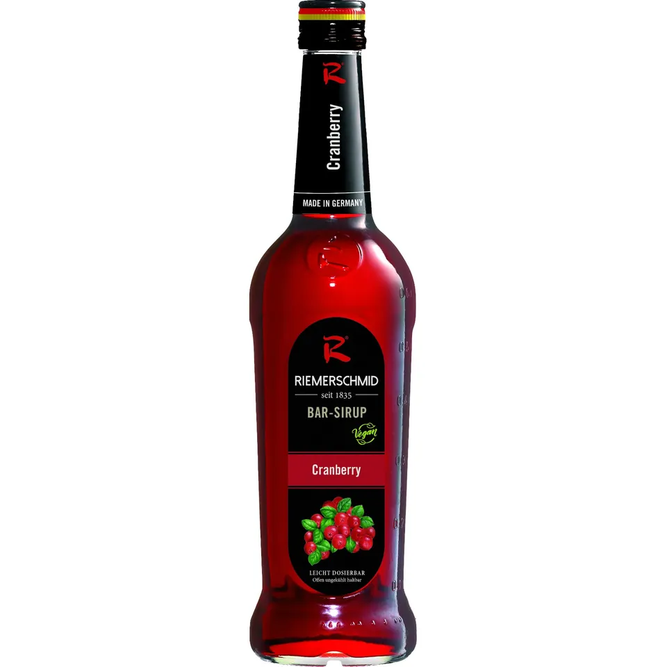riemerschmid-bar-sirup-cranberry-0-7-l image 1