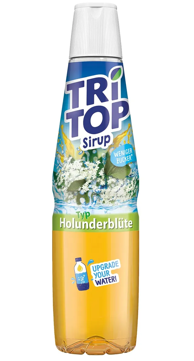 tri-top-holunder-blfcte-sirup-600-ml-kalorienarm image 1