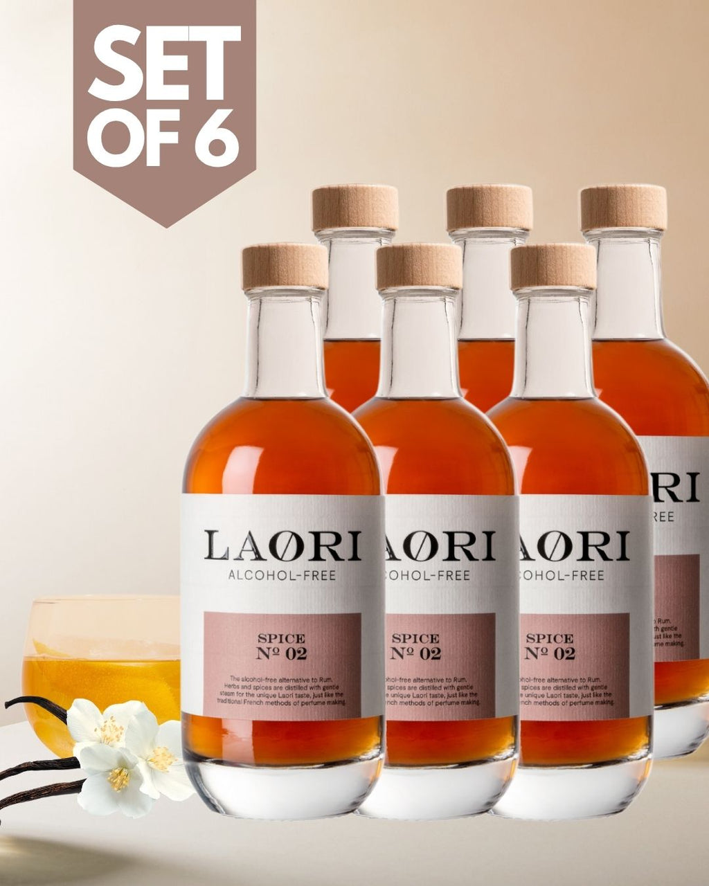 laori-spice-no-02-alkoholfreie-rum-alternative-6er-vorteilsset image 1