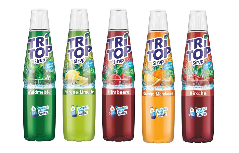 tri-top-sirup-mix-5er-set-kirsche-zitrone-waldmeister-himbeere-5-x-600-ml image 1